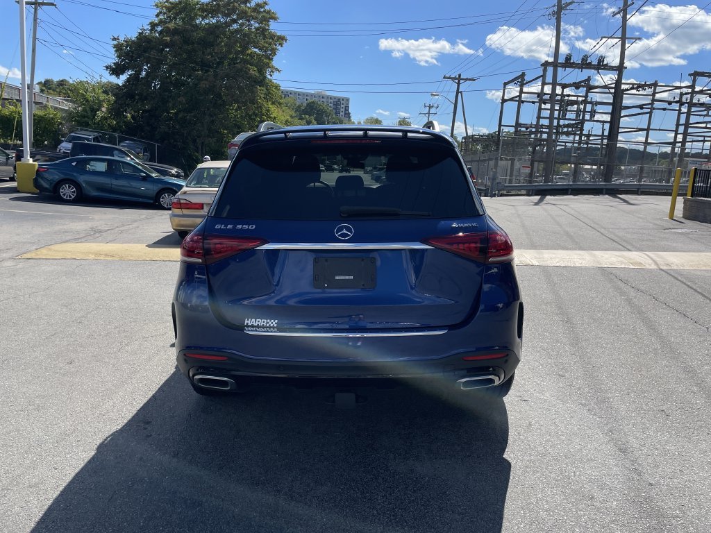 Used 2021 Blue Mercedes-Benz GLE 350 image 4