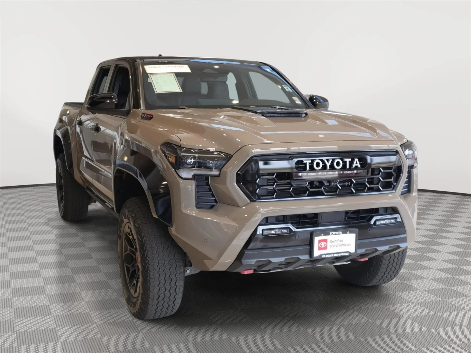 Certified Used 2025 Mudbath w/ Black Roof Toyota TRD Pro HV image 1