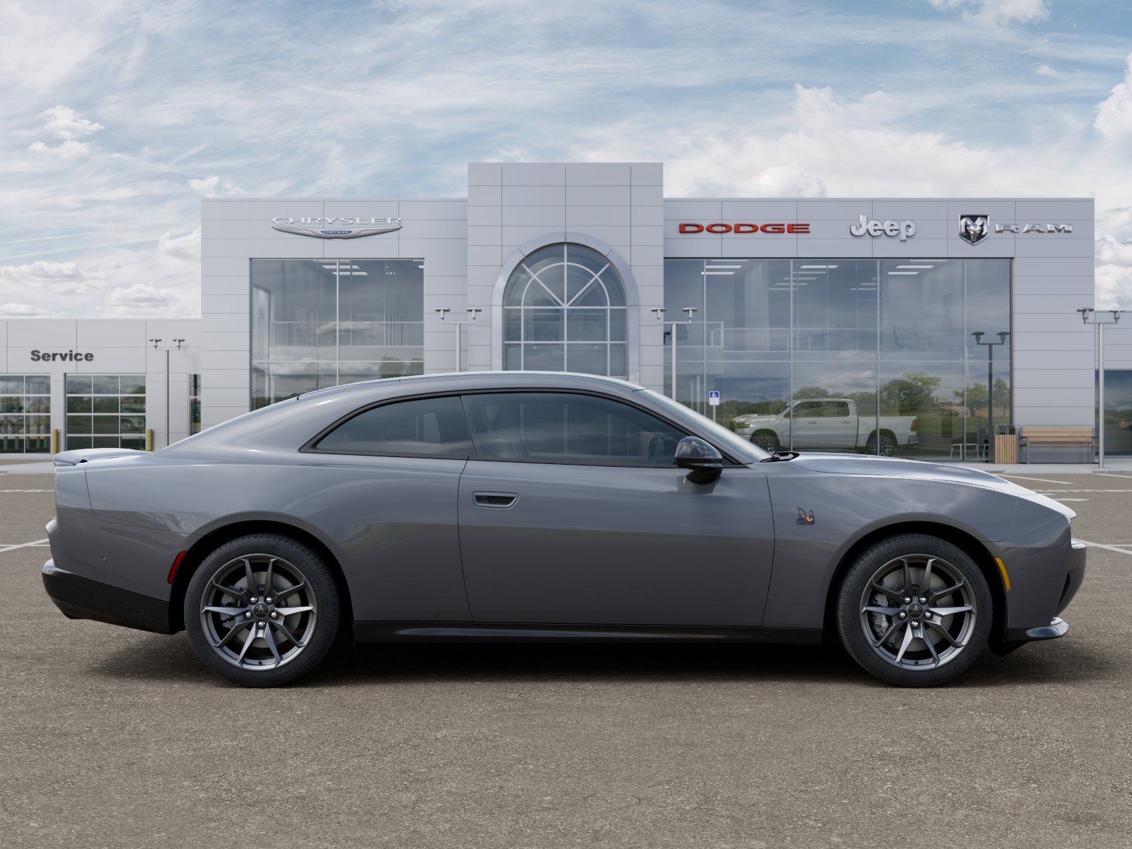 New 2026 Destroyer Gray Exterior Paint Dodge Scat Pack Plus 2-Door AWD image 31