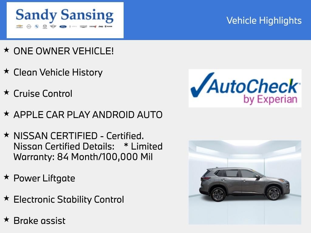 Used 2025 Gun Metallic Nissan SV image 8