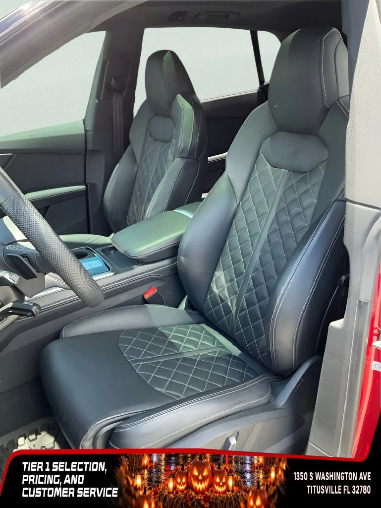 Used 2025 Red Audi 4.0T Premium Plus image 32
