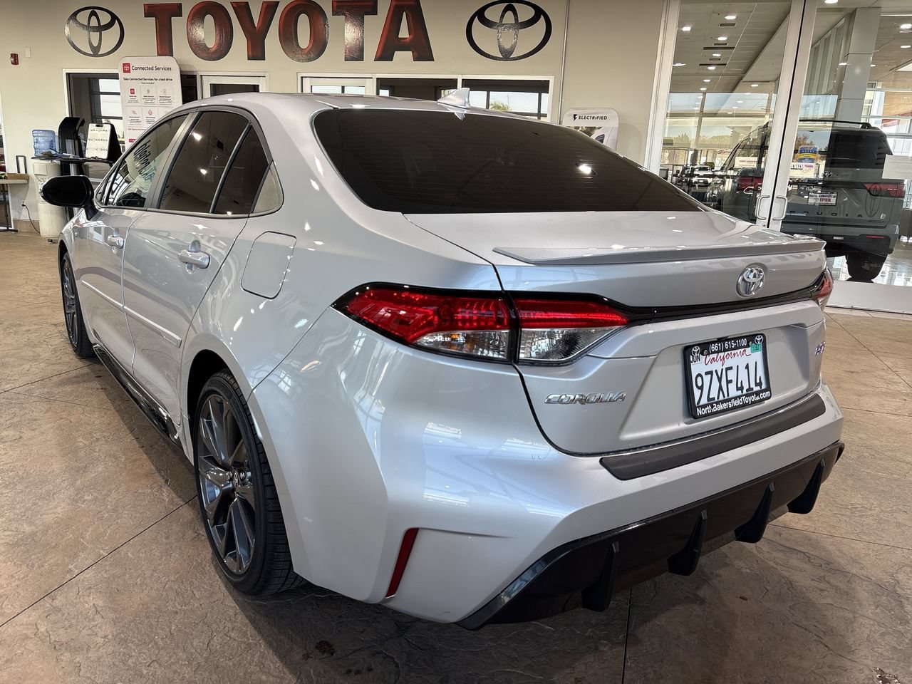 Certified Used 2026 Classic Silver Metallic Toyota SE image 8