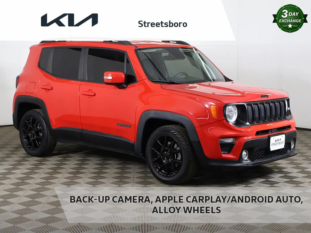 Used 2020 Red Jeep Latitude image 1