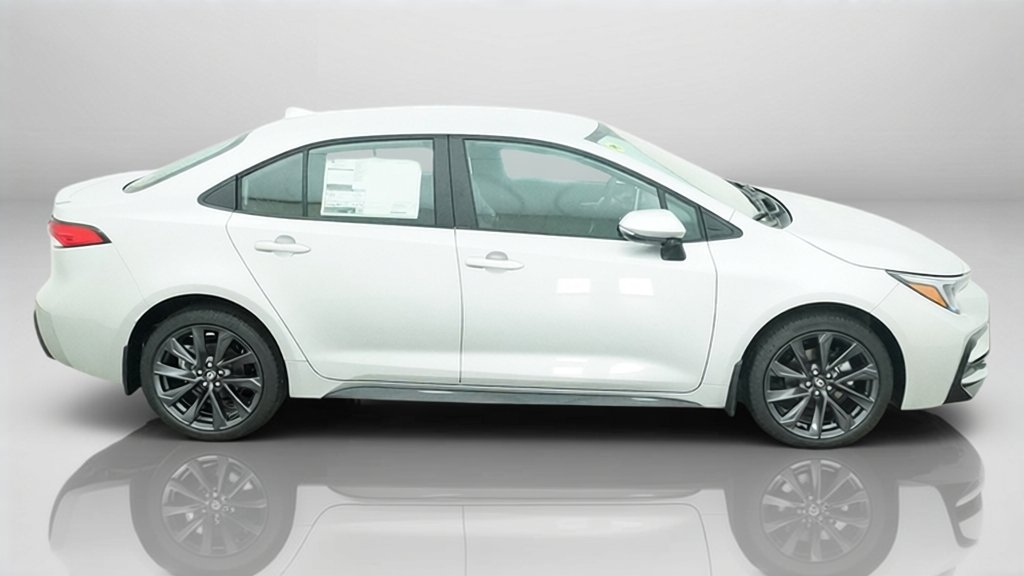 New 2027 Classic Silver Metallic Toyota SE image 7