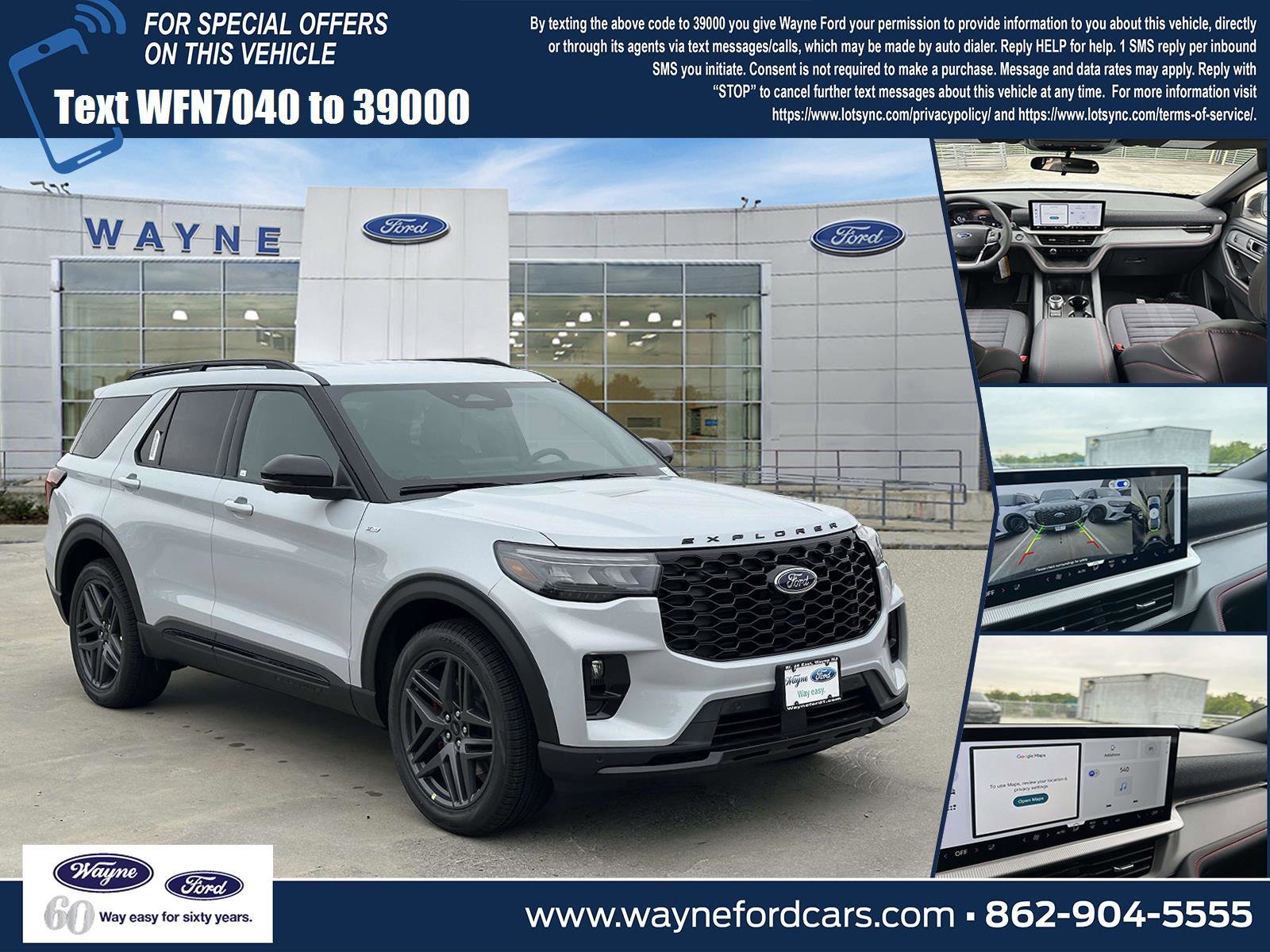 New 2026 Space White Metallic Ford ST-Line image 1