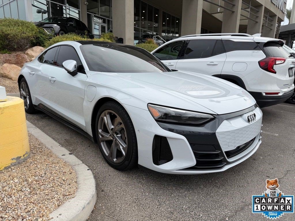 Used 2023 Audi e-tron GT Prestige with VIN WAUDJBFW3P7002684 for sale in Las Vegas, NV