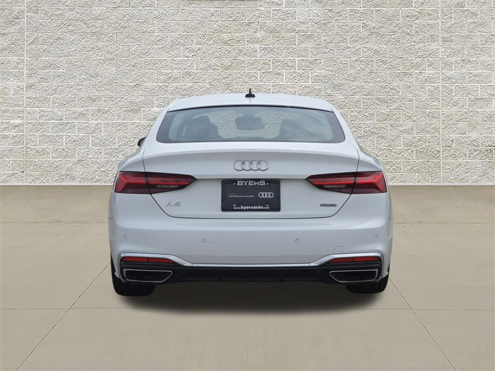 Certified Used 2023 Glacier White Audi S line Premium Plus image 6