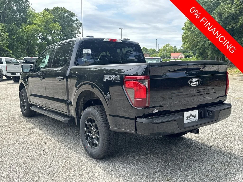 New 2026 Agate Black Metallic Ford XLT image 4