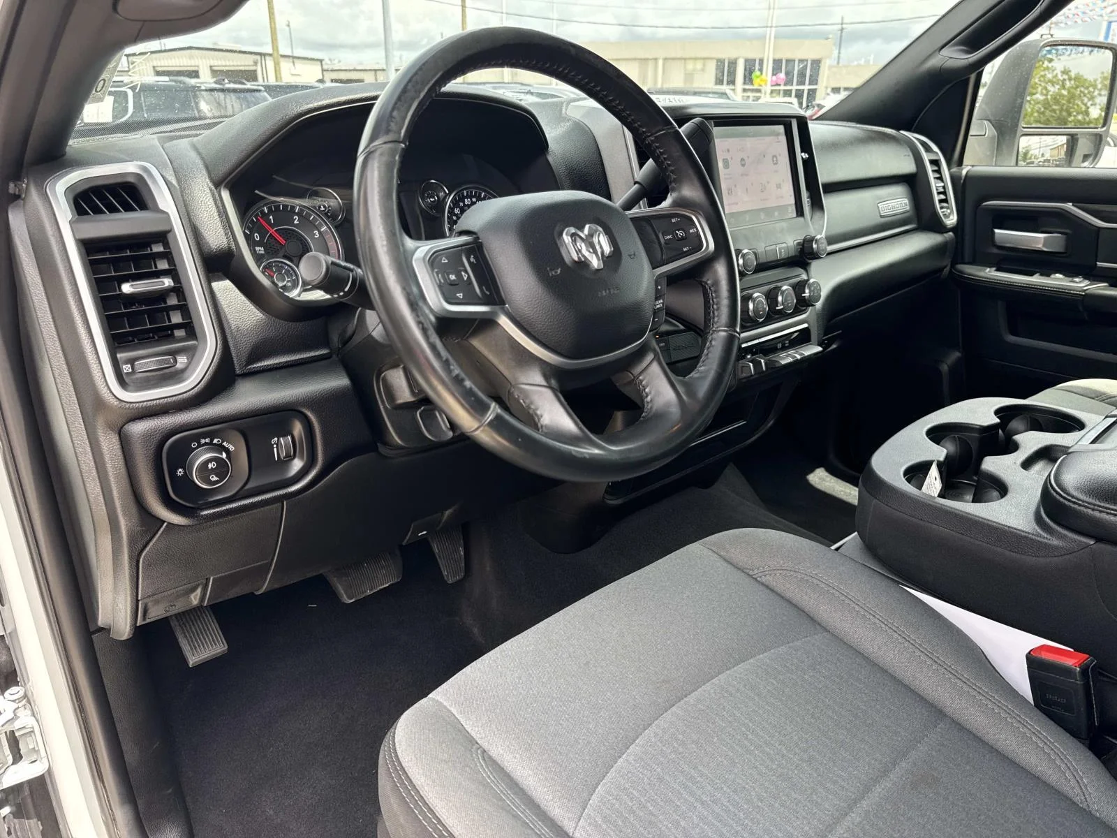 Used 2024 Bright White Clearcoat Ram Big Horn image 17