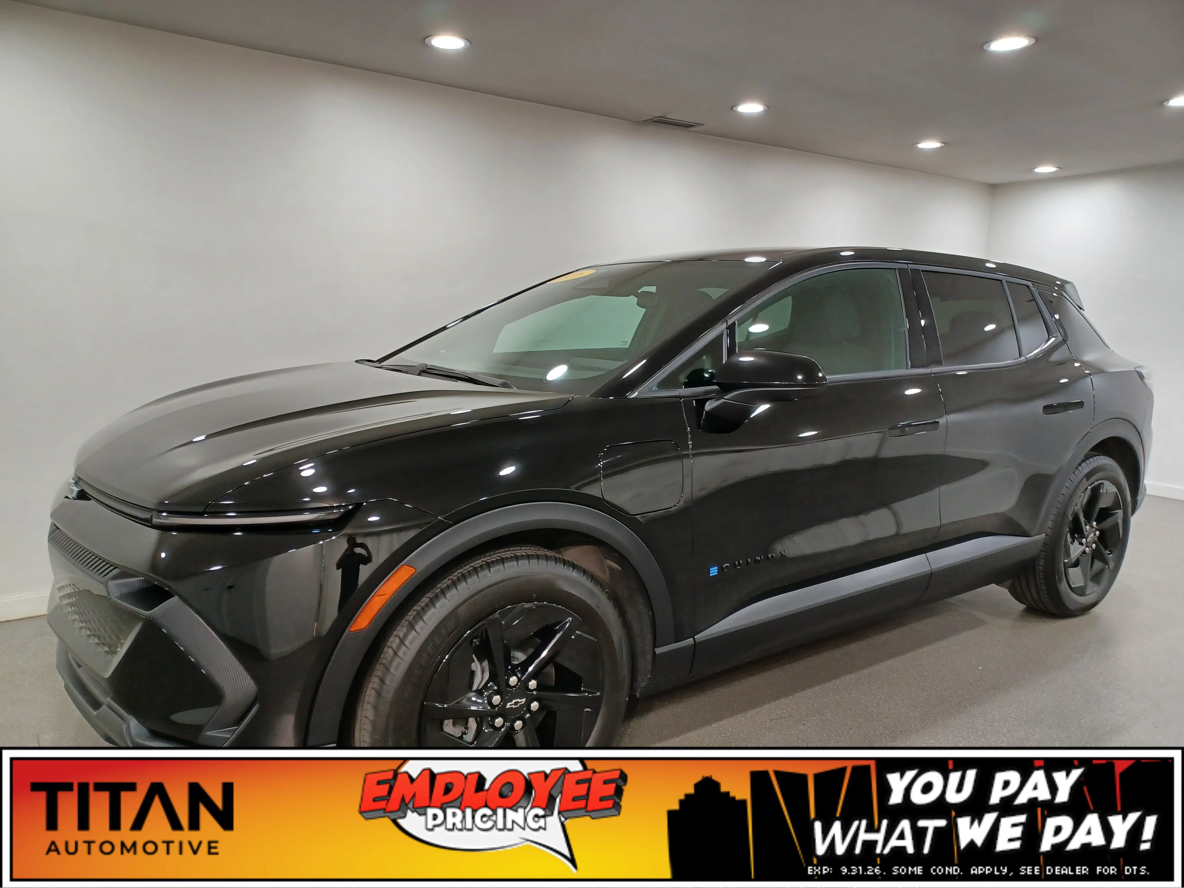 Certified Used 2026 Black Chevrolet LT*Full Electric | Htd Seats | Nav | 360 Cam | Htd Wheel | Adaptive Cruise | Lane Keep Assist image 1
