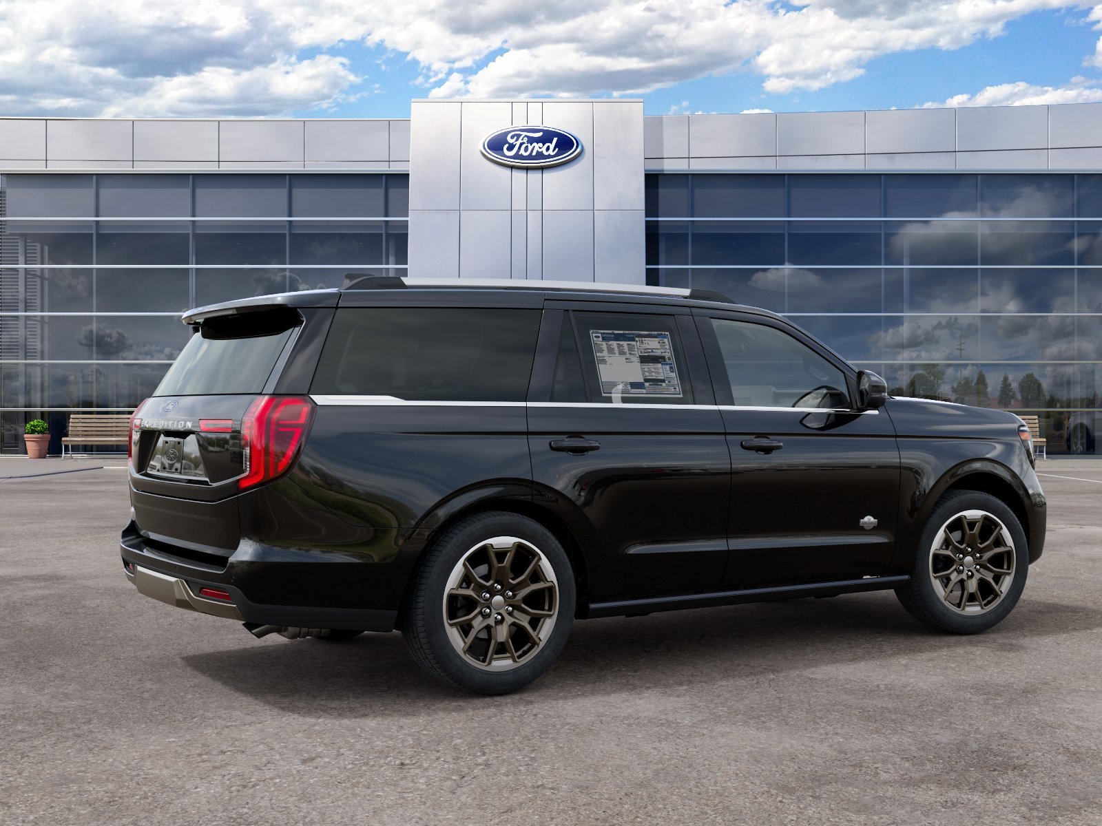 New 2027 Agate Black Metallic Ford King Ranch® image 6
