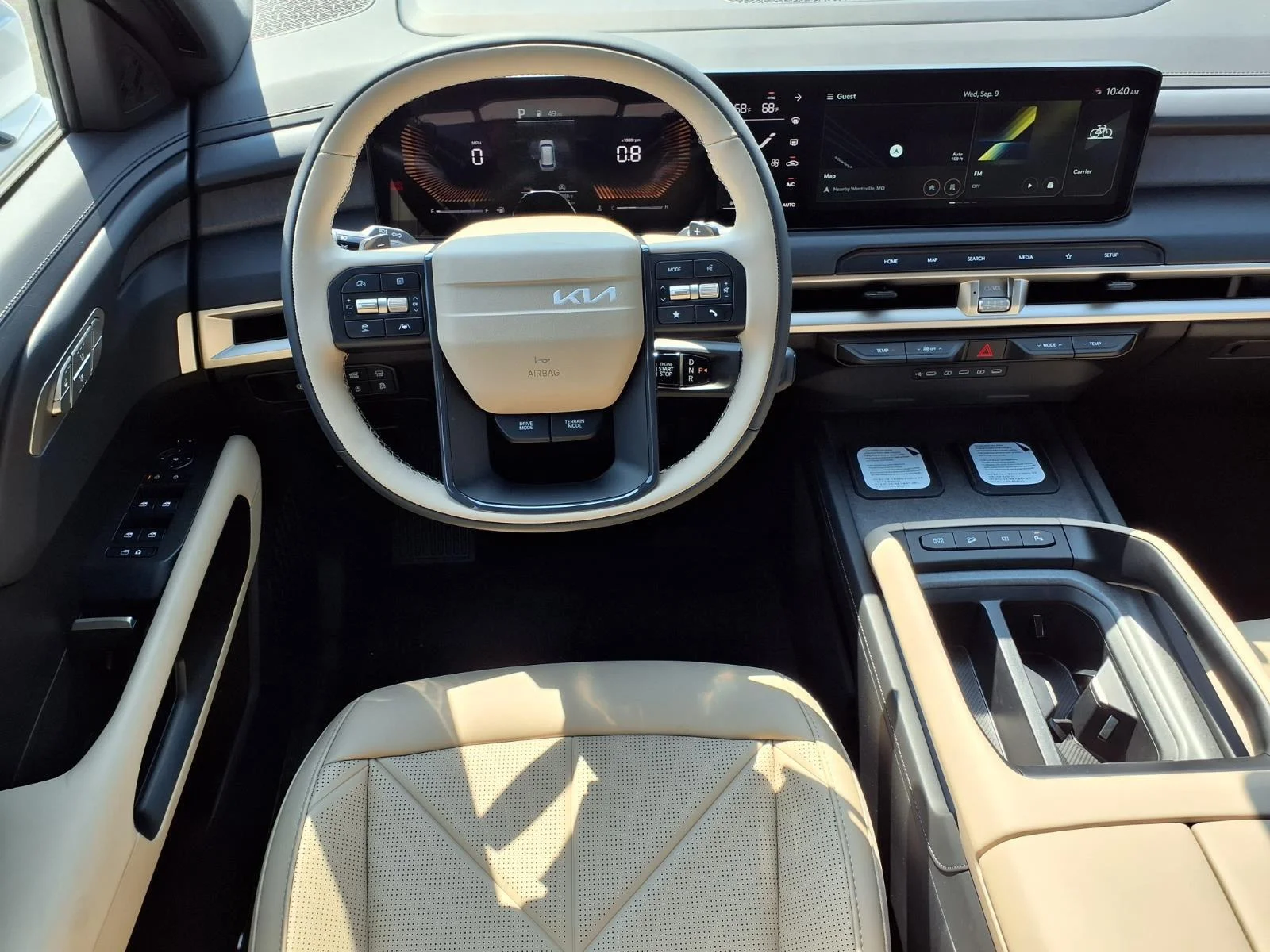 New 2027 Glacial White Pearl Kia EX image 2