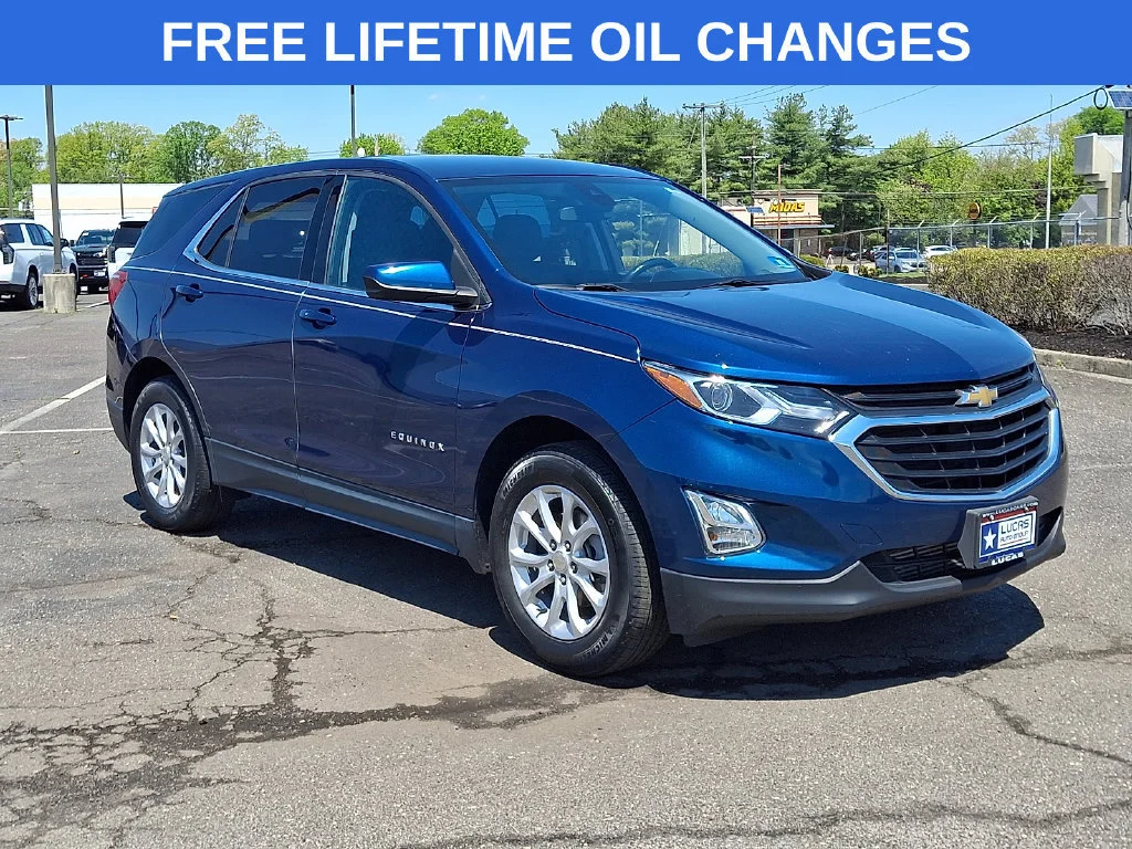 Used 2020 PACIFIC BLUE METALLIC Chevrolet LT image 1