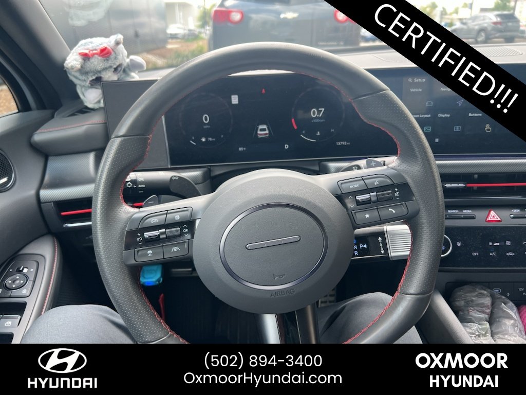 Certified Used 2025 Aero Silver Hyundai N Line image 6