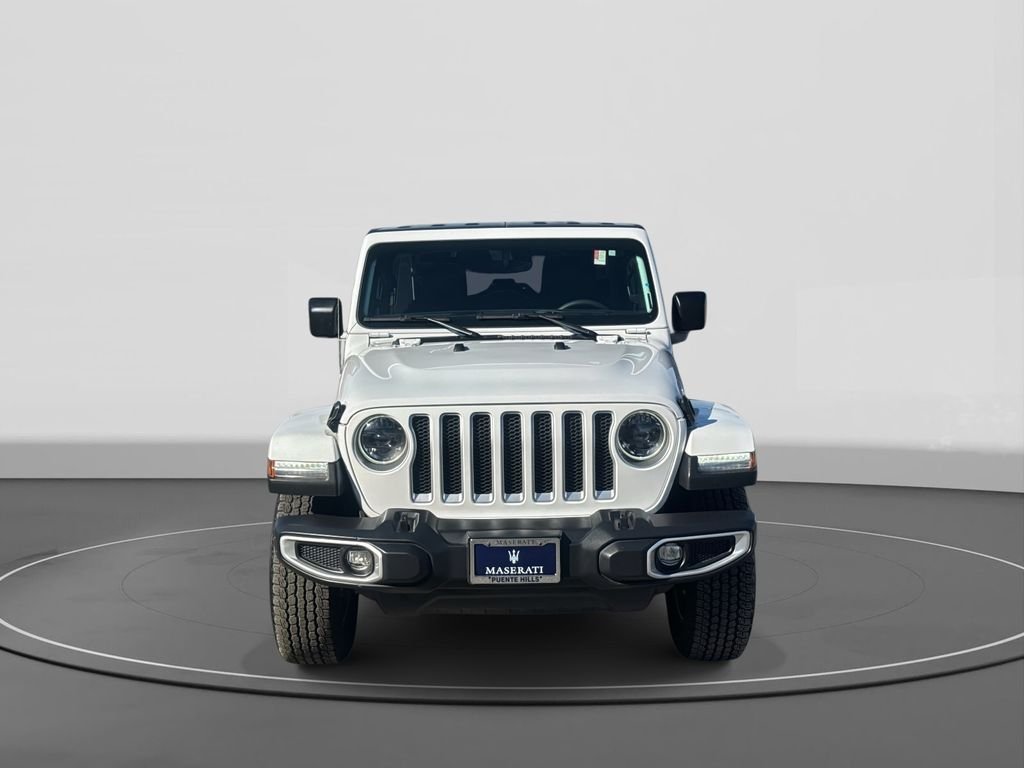 Used 2023 White Jeep Sahara image 2