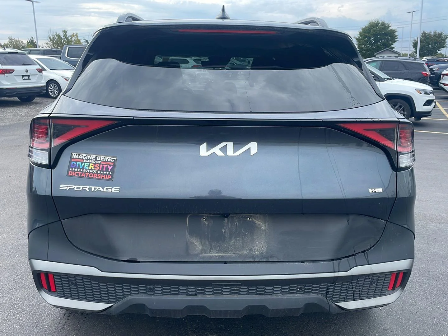 Used 2024 Gravity Gray Kia X-Line image 11