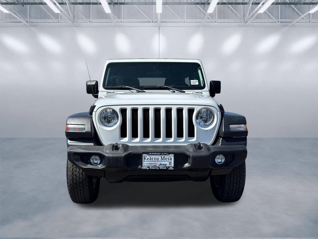 Used 2023 White Jeep Sport S image 2