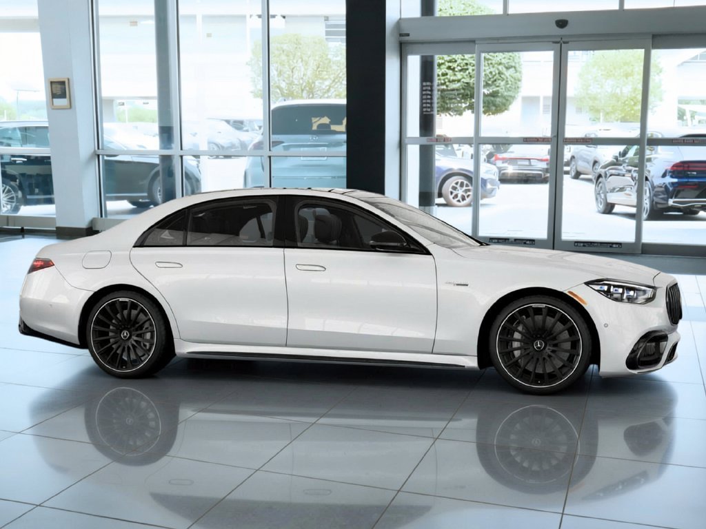 New 2026 MANUFAKTUR Moonlight White Metallic Mercedes-Benz S 63 E AMG® image 14