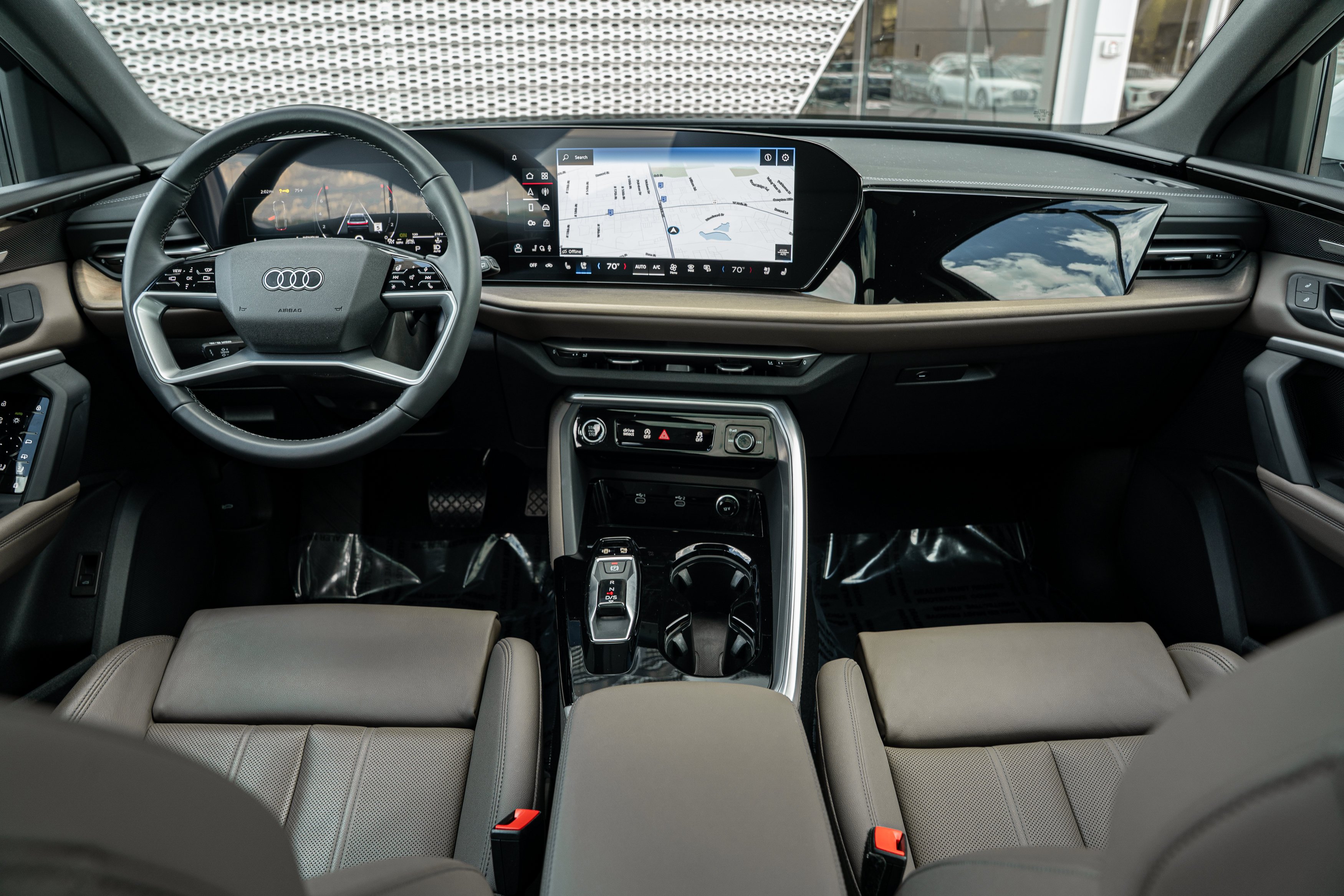 Certified Used 2025 Glacier White Metallic Audi Premium Plus image 8