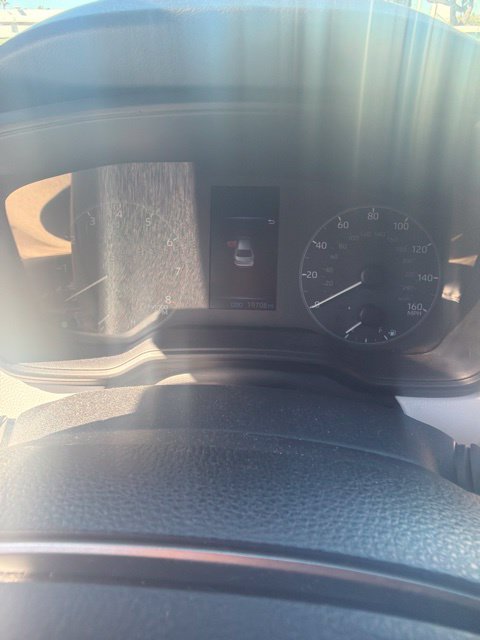 Used 2025 Classic Silver Metallic Toyota SE image 7