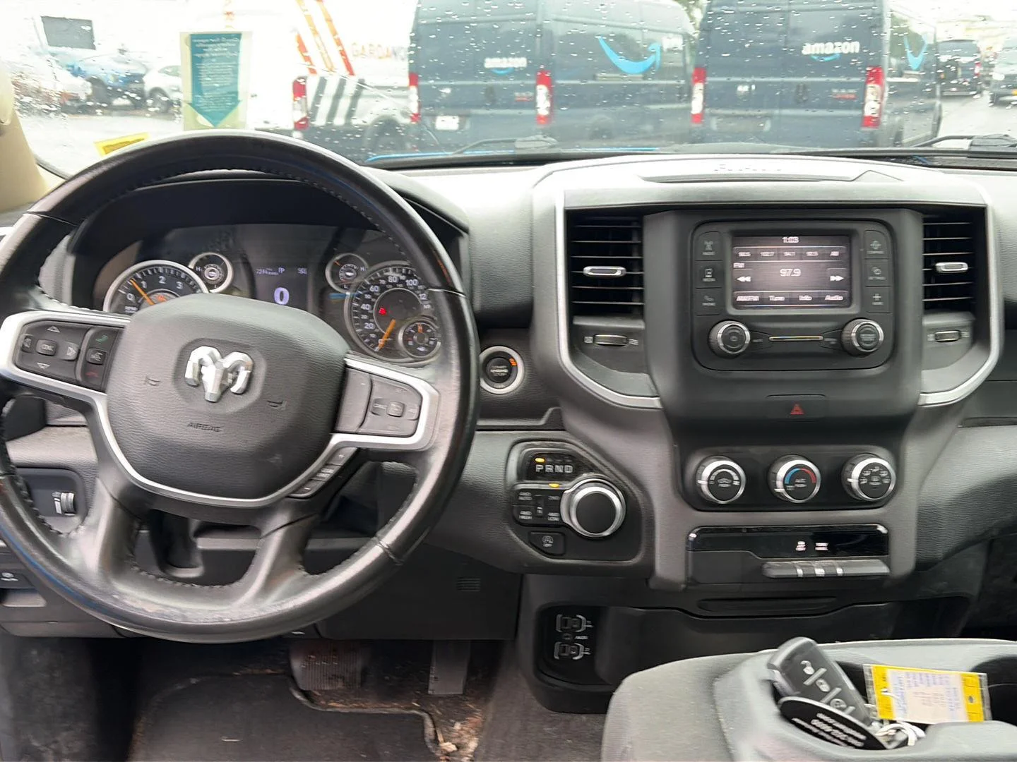 Used 2020 Hydro Blue Pearlcoat Ram Big Horn image 2