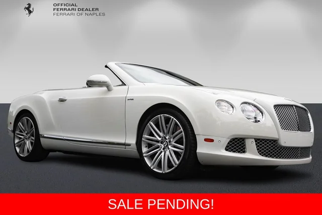 Pre-Owned 2014 Bentley Continental GTC Speed AWD 2D Convertible