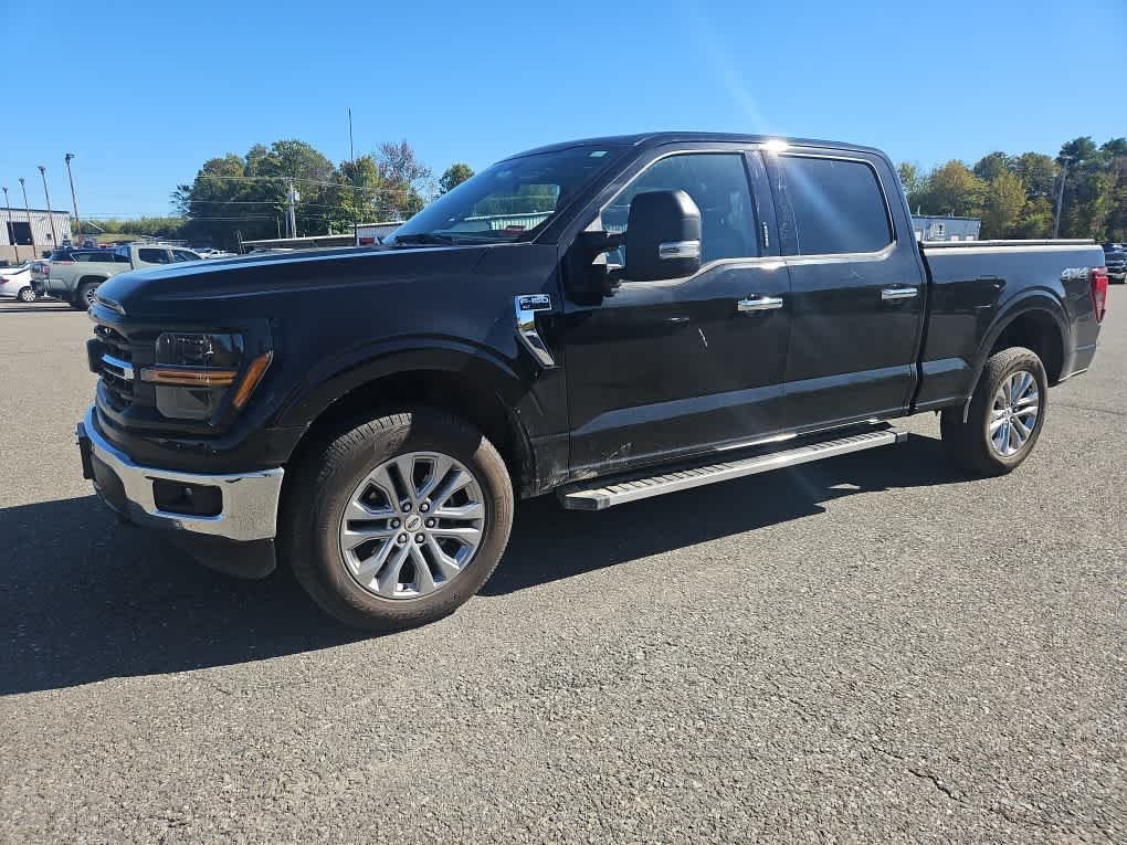 Used 2024 Agate Black Metallic Ford XLT image 2