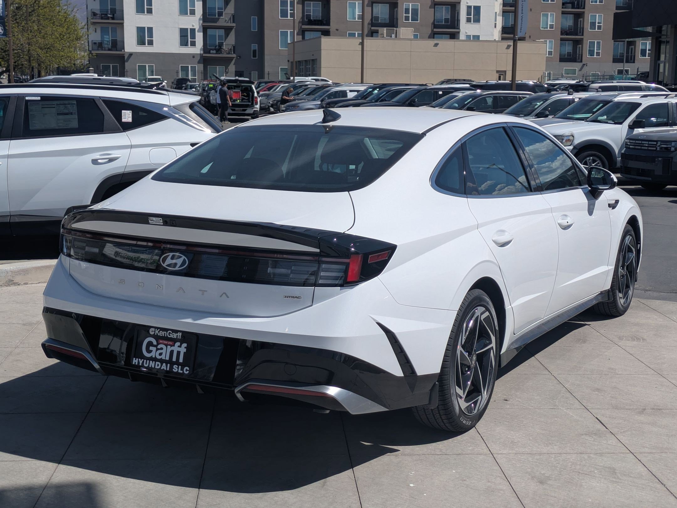 New 2026 Serenity White Hyundai SEL Sport image 3