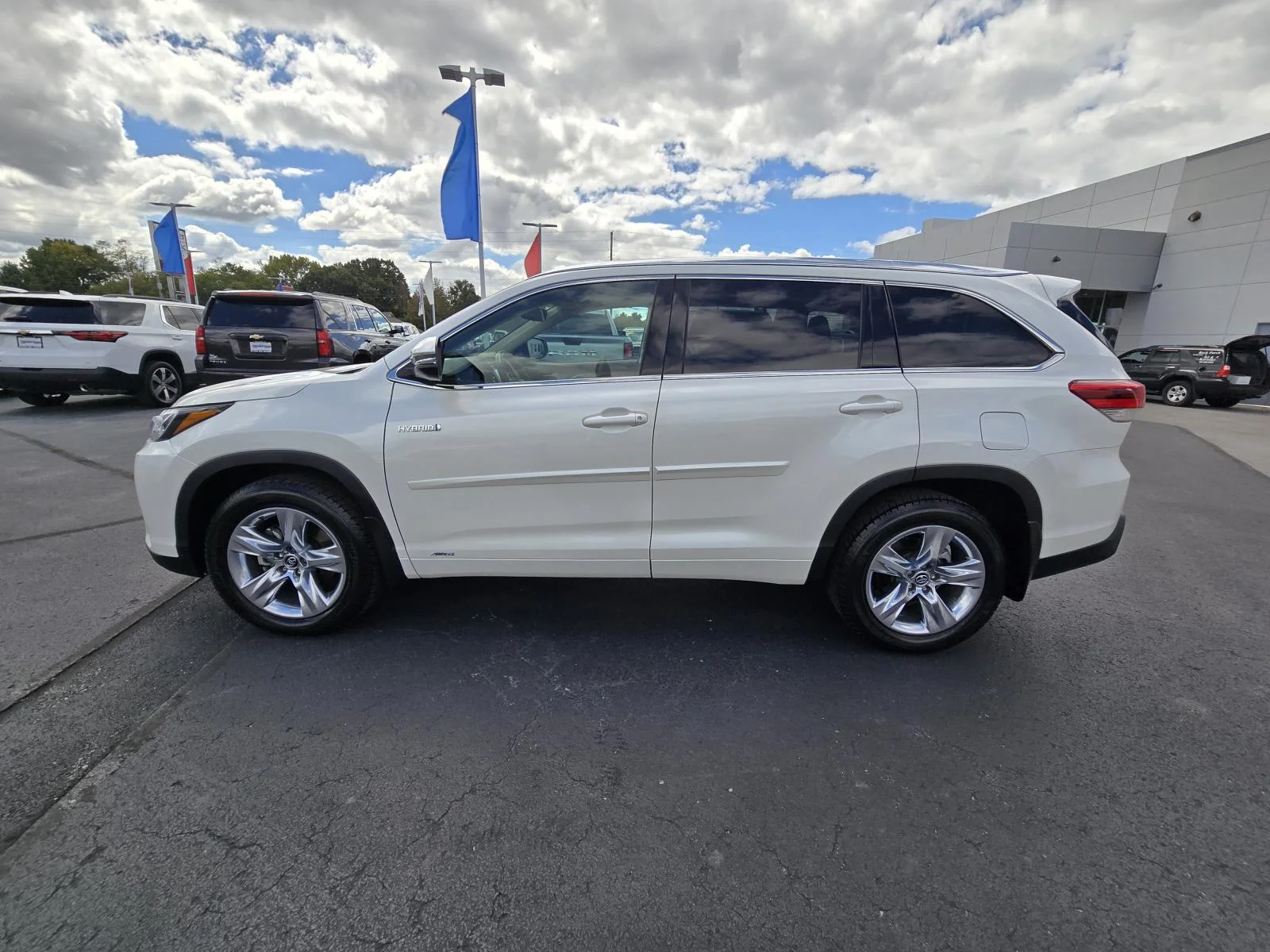 Used 2019 White Toyota Limited image 4