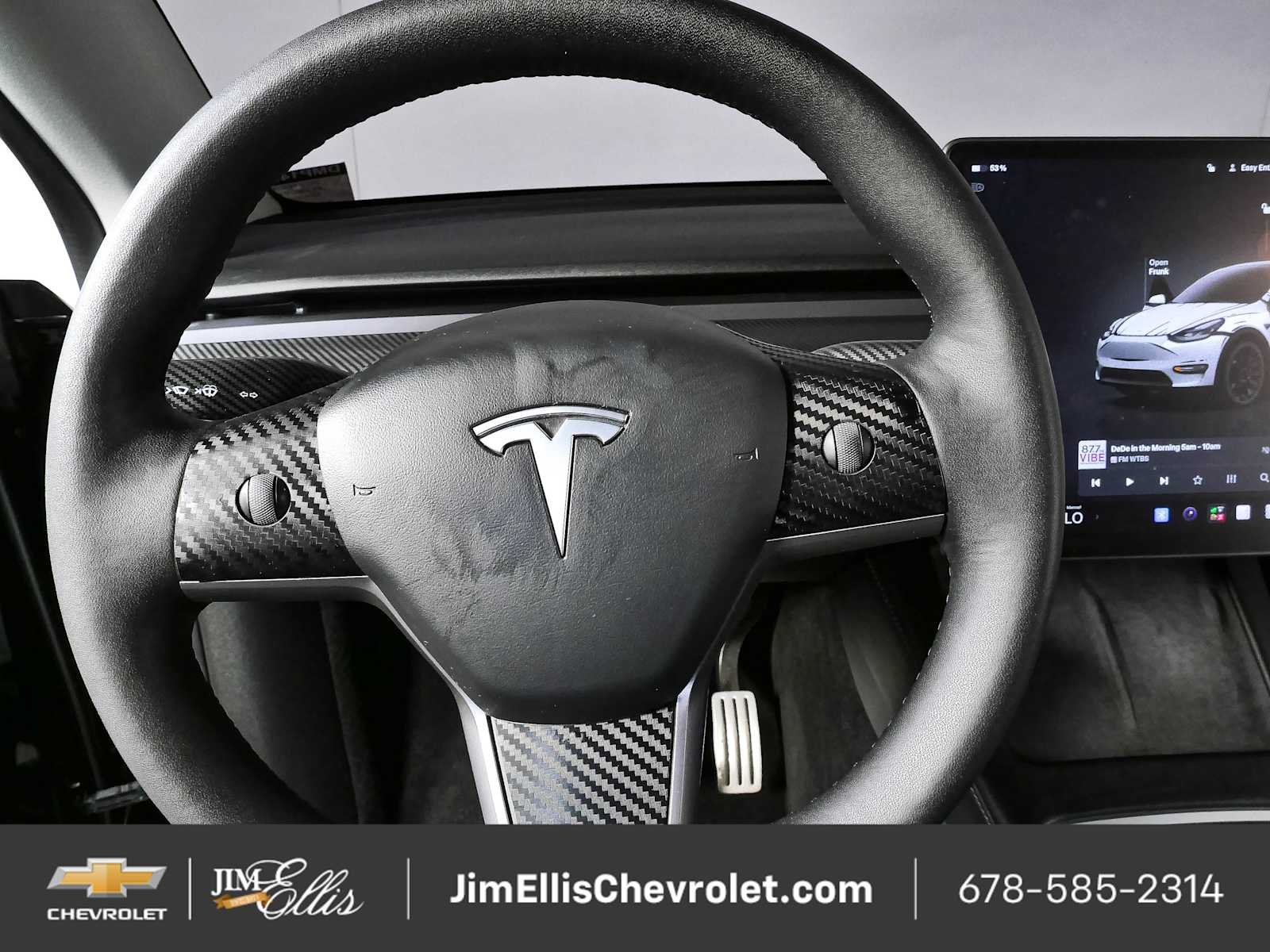 Used 2022 Black Tesla Performance Dual Motor All-Wheel Drive image 8
