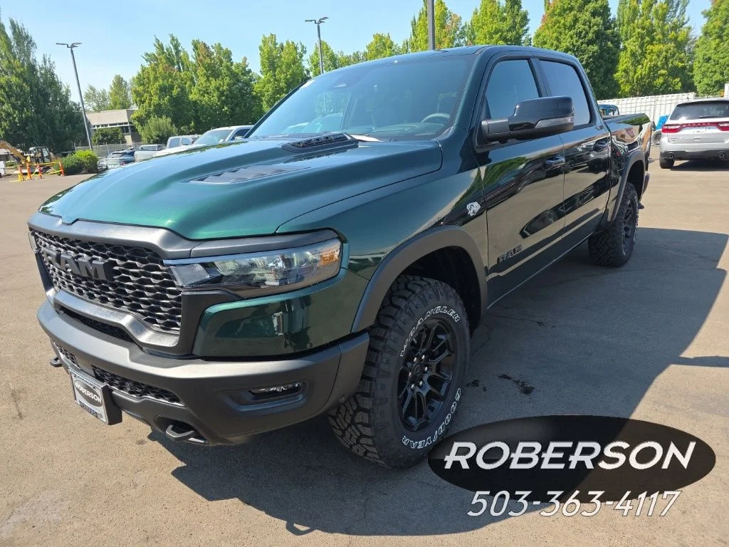 New 2026 Serrano-Green Metallic Exterior Paint RAM Rebel image 1