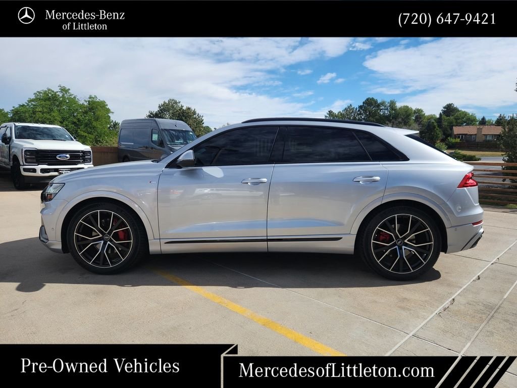 Used 2021 Silver Audi 55 Prestige image 4