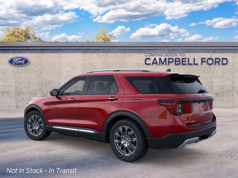 New 2026 Rapid Red Metallic Tinted Clearcoat Ford Platinum™ image 4