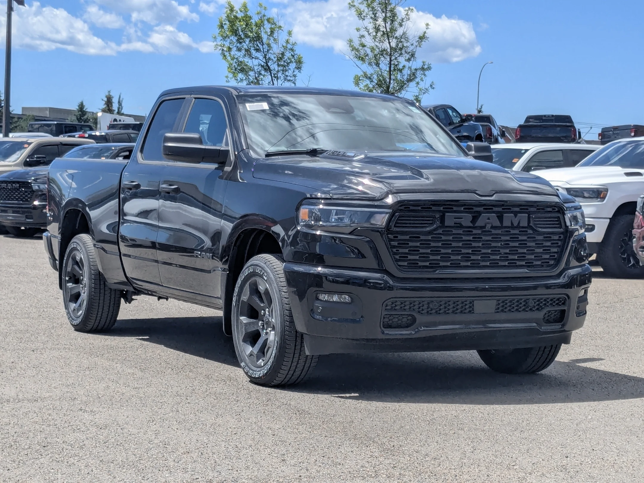 New 2026 Black RAM Express - - 4x4 - Quad Cab 64 Box - Black Express Edition - Cust Pref Pkg 23D & More! image 2