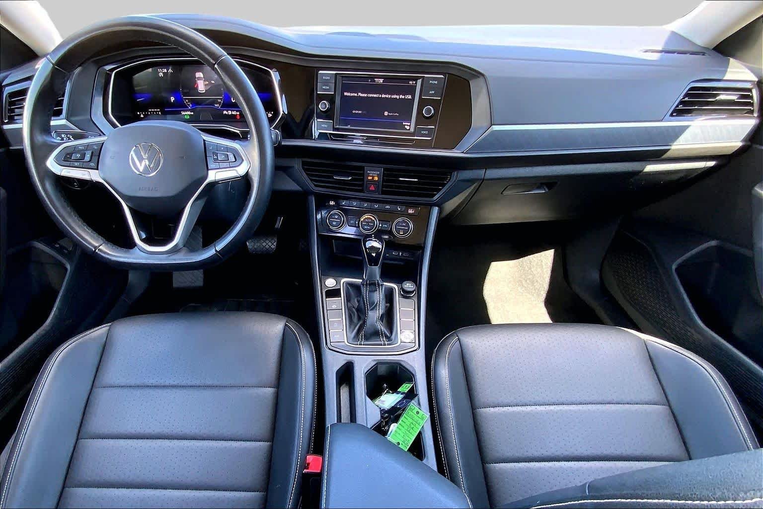 Used 2024 Rising Blue Metallic Volkswagen SE image 14
