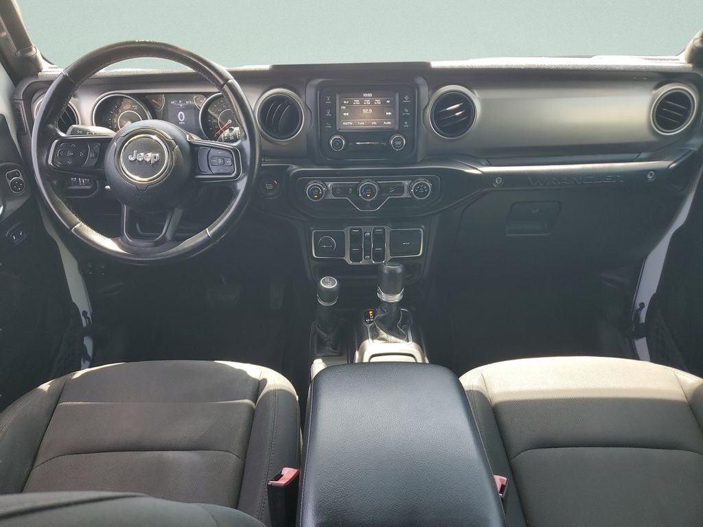 Used 2020 White Jeep Unlimited Sport S image 10