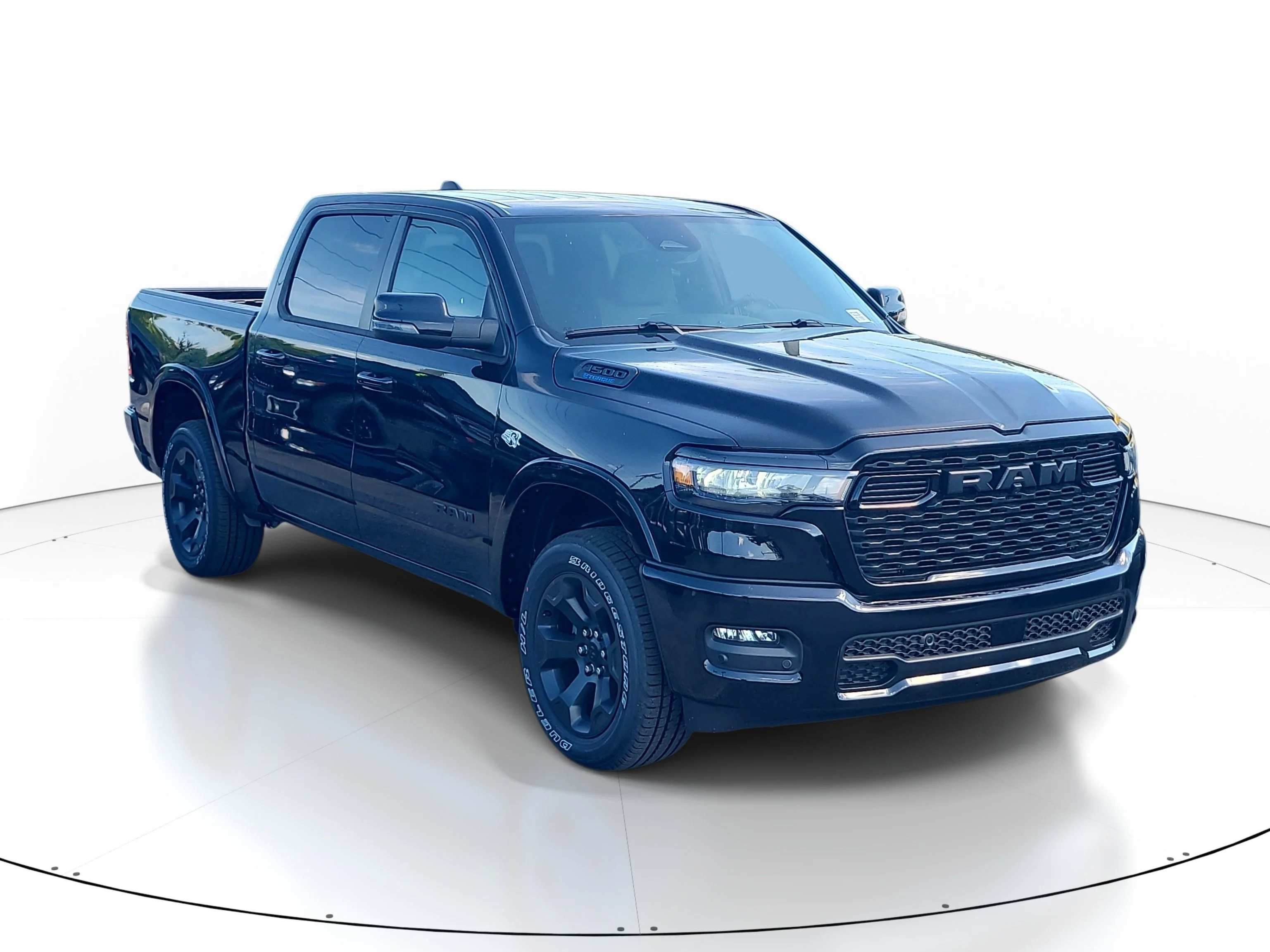 New 2026 Diamond Black Crystal Pearlcoat Ram Big Horn image 1
