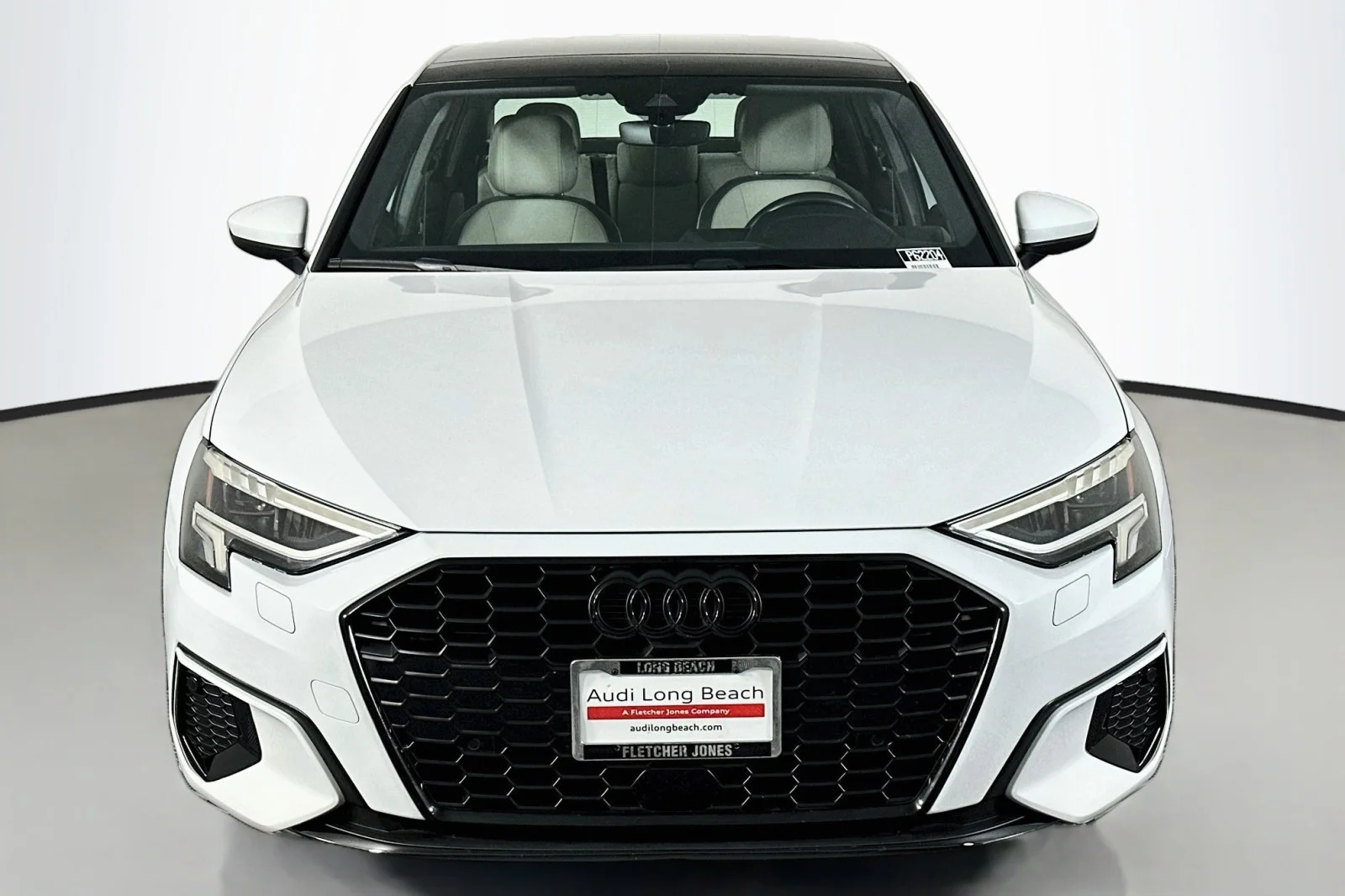 Used 2023 Glacier White Metallic Audi Premium image 2