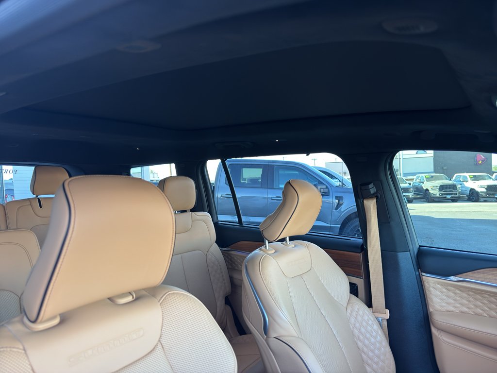 Used 2025 Bright White Clearcoat Jeep Summit Reserve image 12