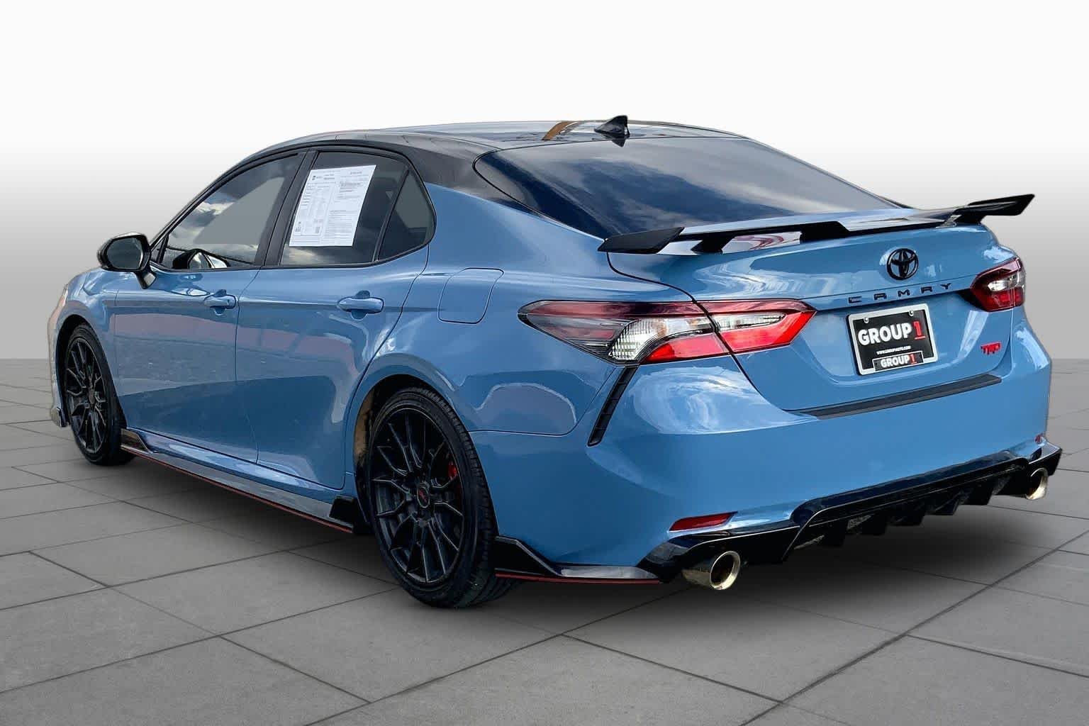 Used 2022 Cavalry Blue/Midnight Black Metallic Toyota TRD V6 image 11