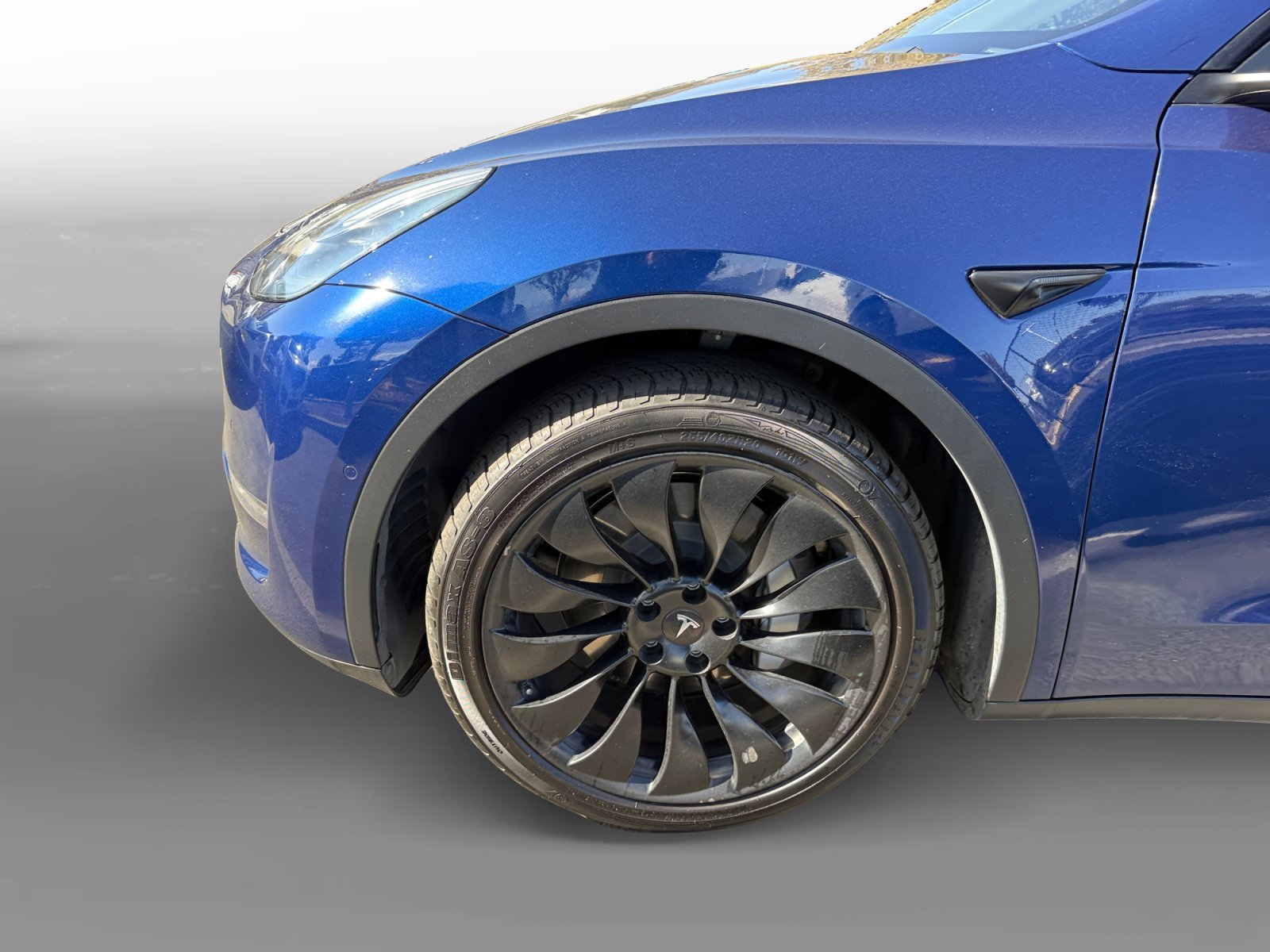 Used 2021 Deep Blue Metallic Tesla Long Range image 9