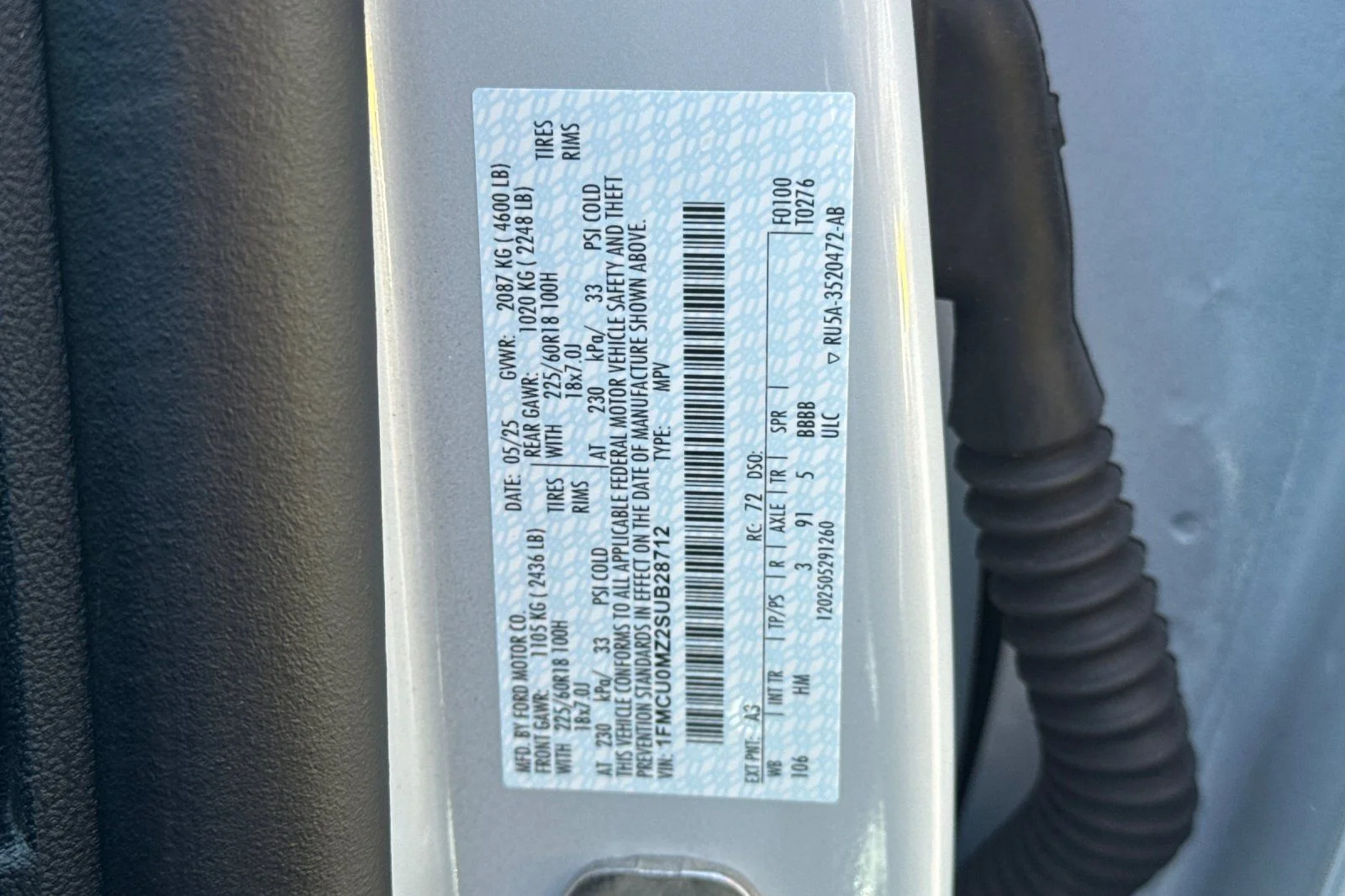 Used 2025 Space Silver Ford ST-Line image 36