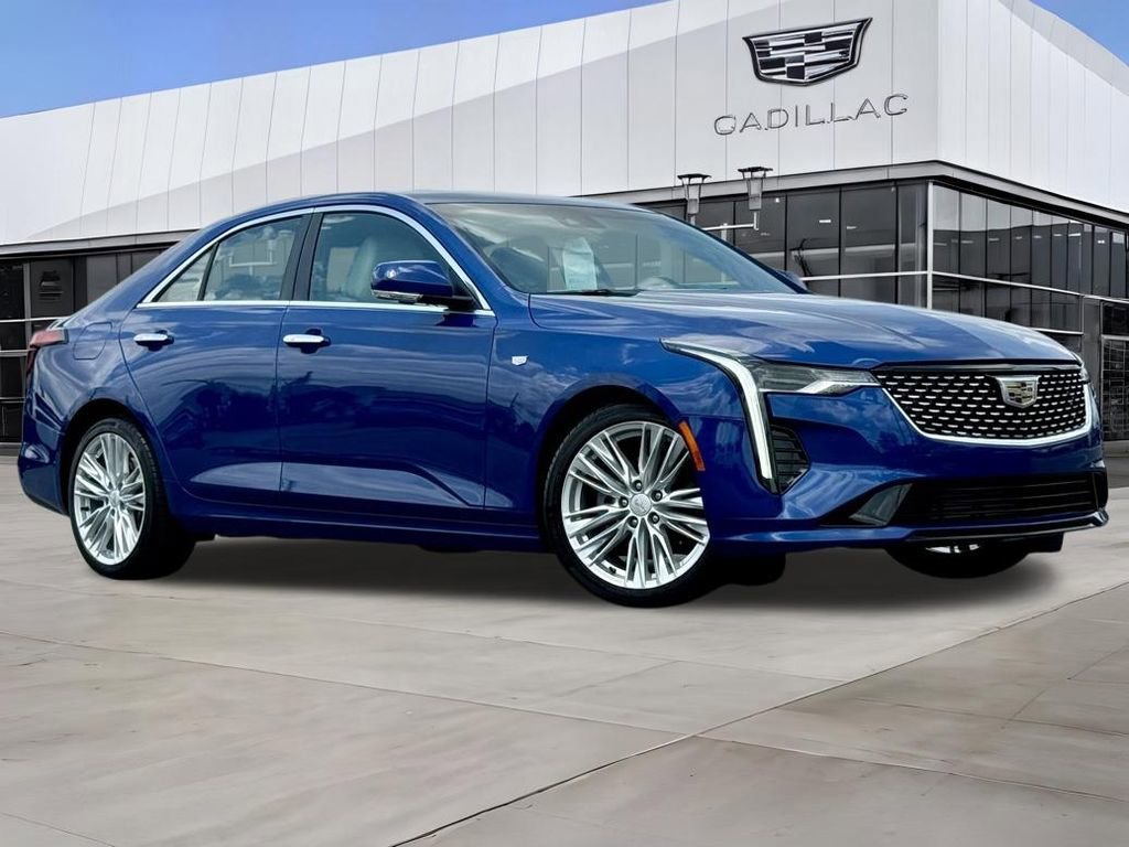 Certified Used 2024 Wave Metallic Cadillac Premium Luxury image 2