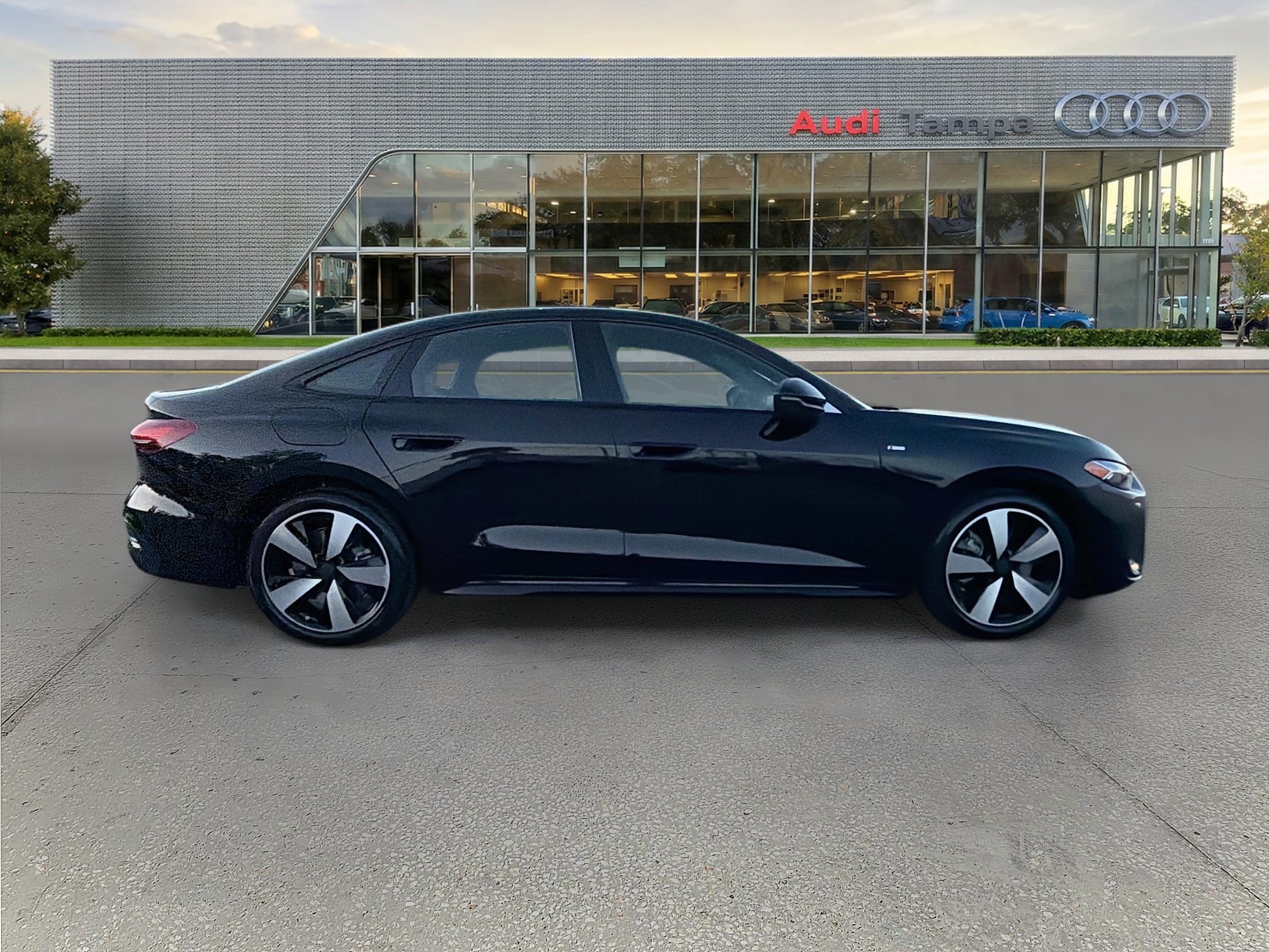 New 2026 Mythos Black Metallic Audi Premium Plus image 2