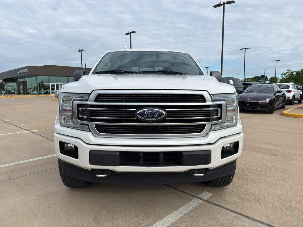 Used 2019 White Platinum Metallic Tri-Coat Ford Limited image 2