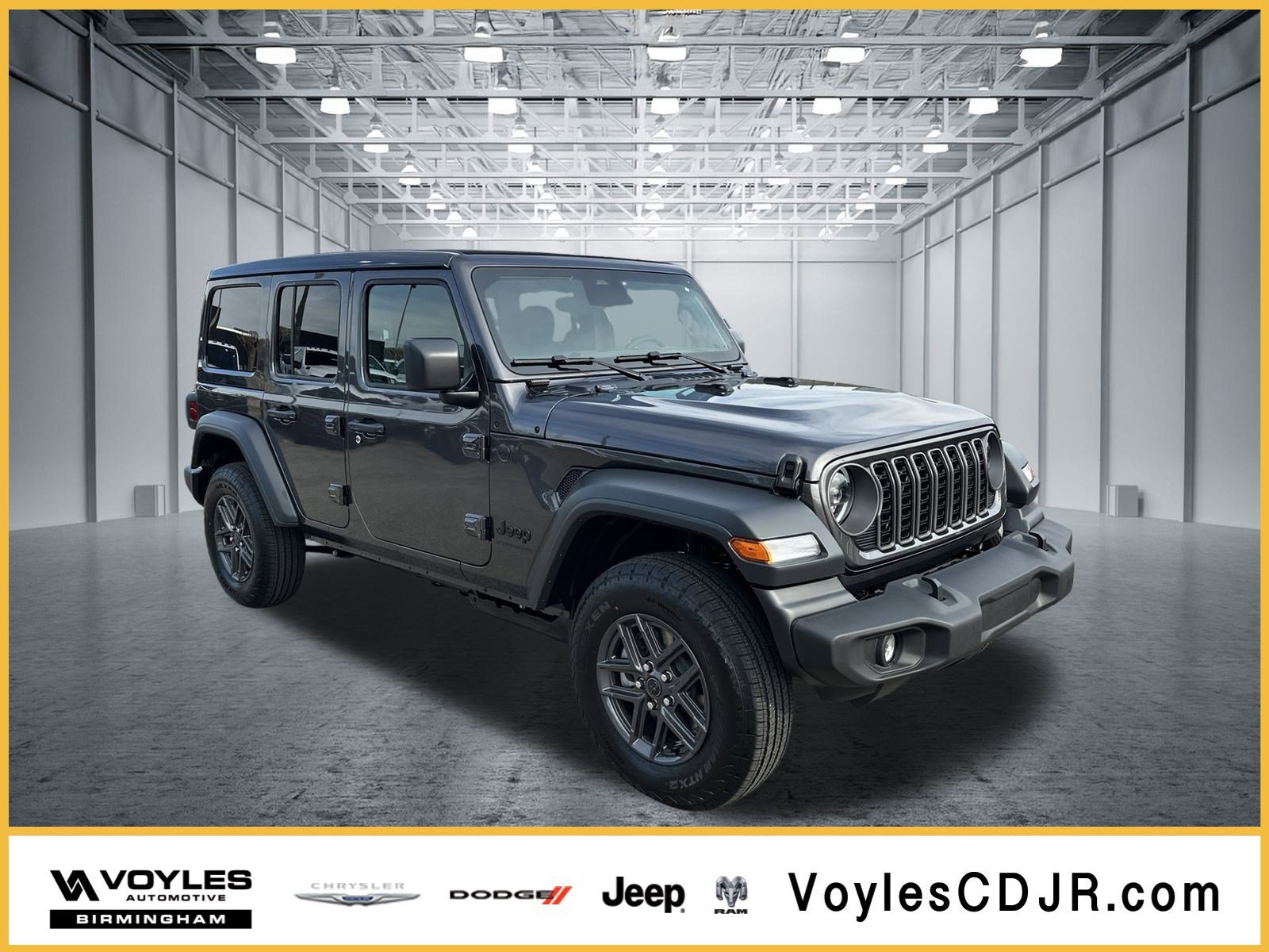 New 2026 Granite Crystal Metallic Clearcoat Jeep Sport S image 1
