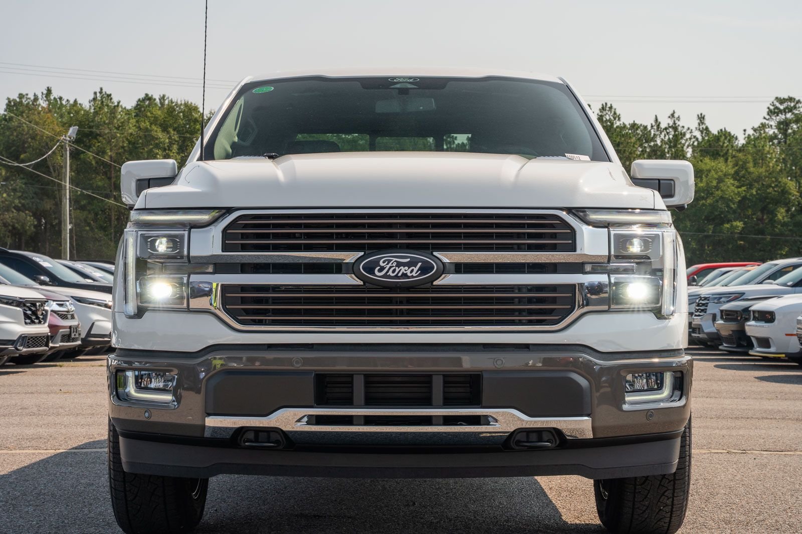 New 2026 Star White Metallic Tri-Coat Ford King Ranch® image 3