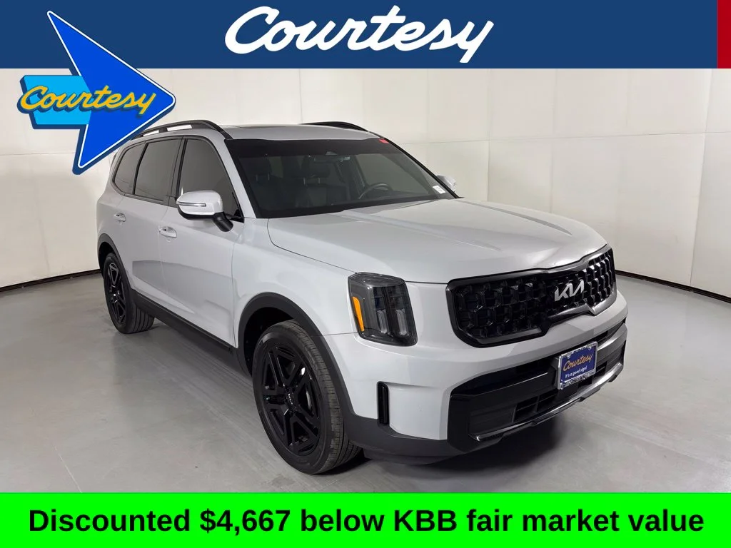 Used 2024 Gray Kia EX X-Line image 1