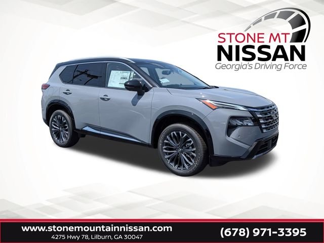 New 2026 Boulder Gray Pearl / Super Black Two-tone Nissan Platinum image 1
