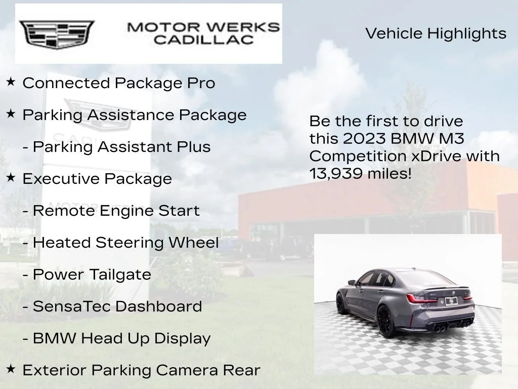Used 2023 Gray BMW Competition image 13